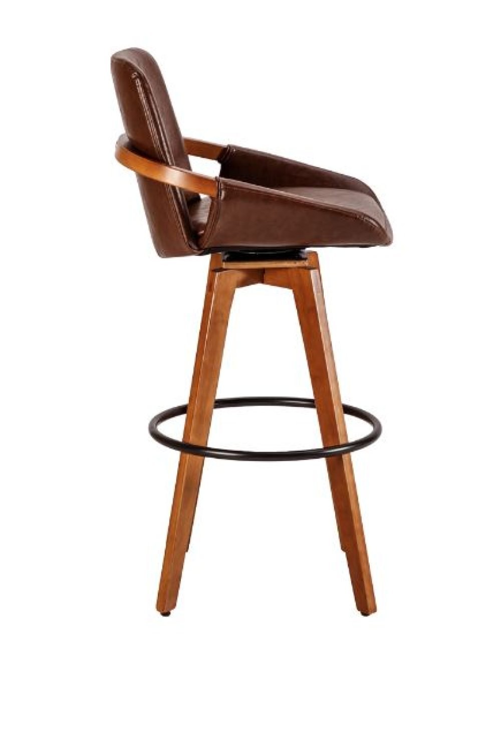 Banqueta Rita - PU Marrom Mocha - Imagem 2