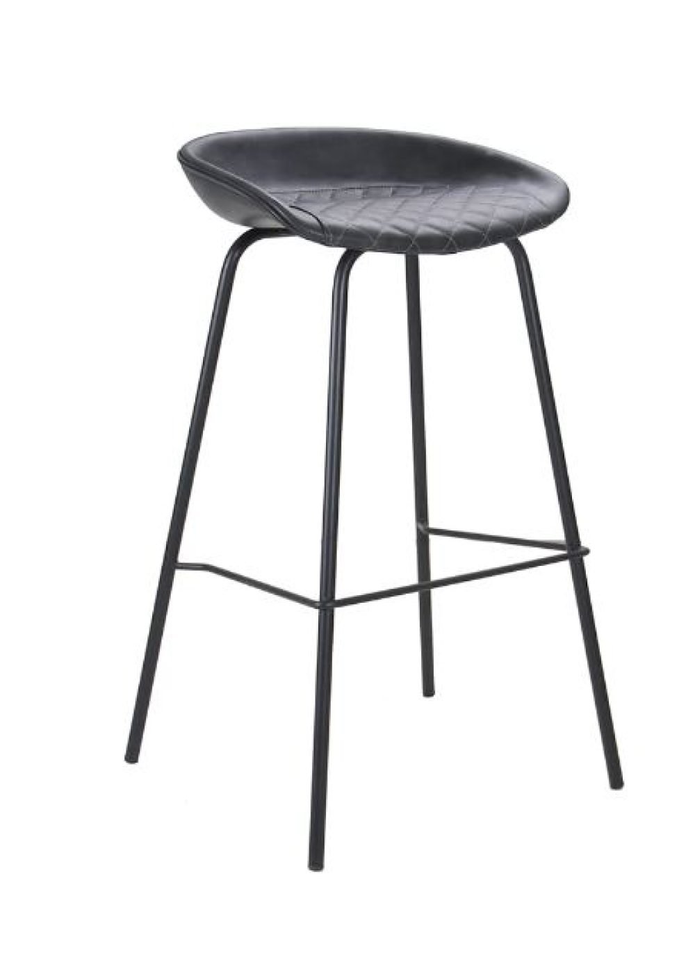 Banqueta Rosário - Preto Monocromático