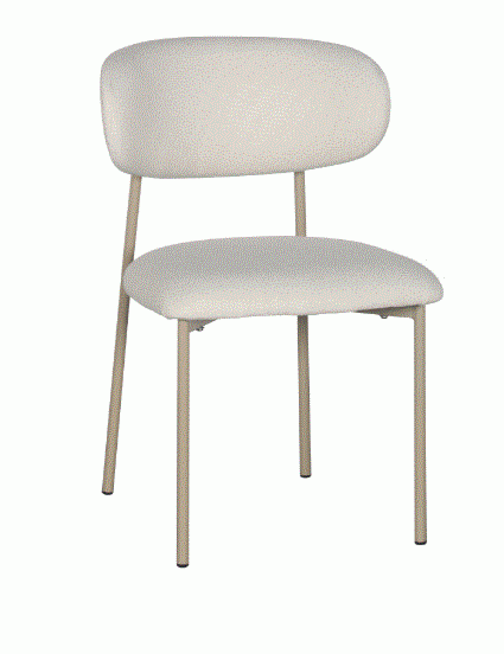 Cadeira Manuela - Areia e Boucle Off White