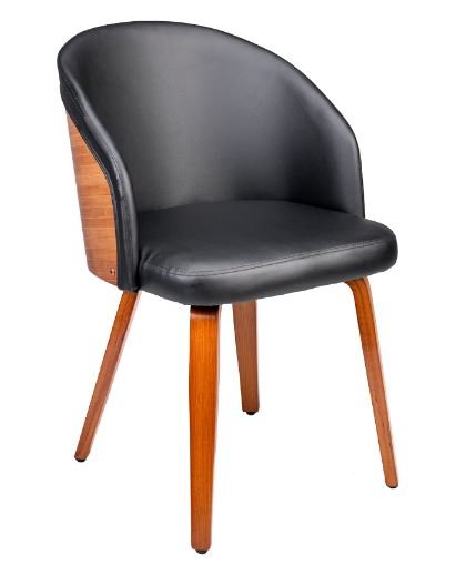 Cadeira Rebeca - PU Preto