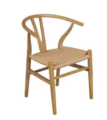 Cadeira Wishbone - Madeira Clara